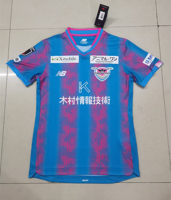 Player Version 2023 24 Sagan Tosu Home Blue Thailand Soccer Jersey AAA 807