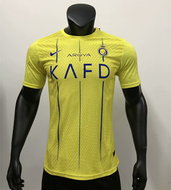 Player Version Al Nassr Fc Nd Away Yellow Thailand Soccer