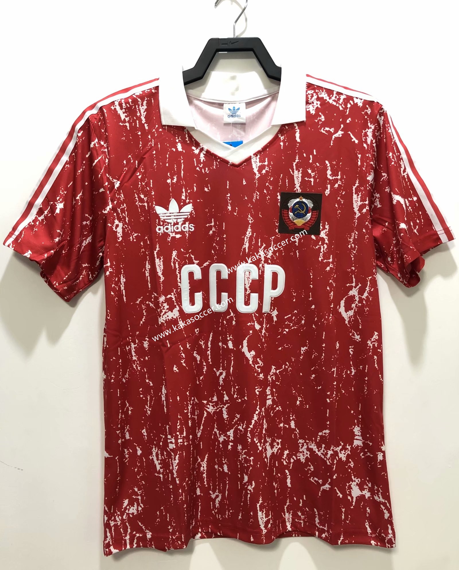 1900 Retro Version Soviet Union Home Red Thailand Soccer Jersey AAA-311