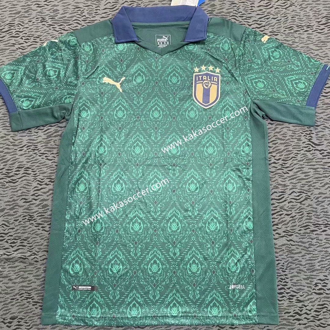 2019-2020 Italy 2nd Away Green Thailand Soccer Jersey AAA-320/407