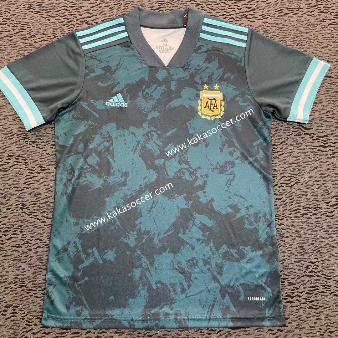 2019-2020 Argentina Away Dark Blue Thailand Soccer Jersey AAA-818/518/TJ