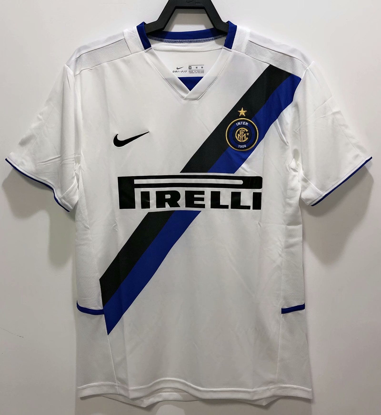 2002-2003 Retro Version Inter Milan Away White Thailand Soccer Jersey AAA-311/1041