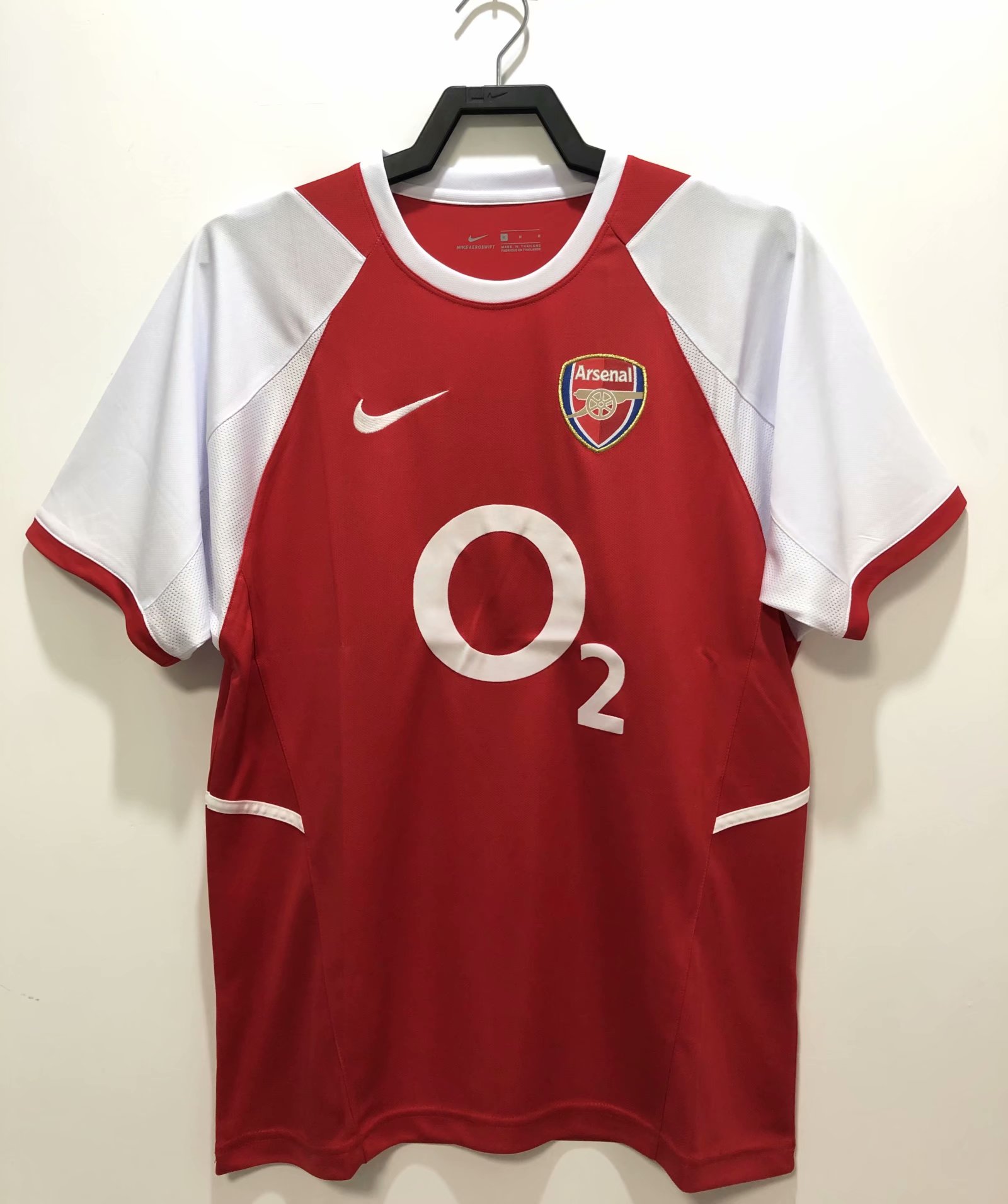 02-03 Retro Version Arsenal Away Yellow Thailand Soccer Jersey AAA-311/410