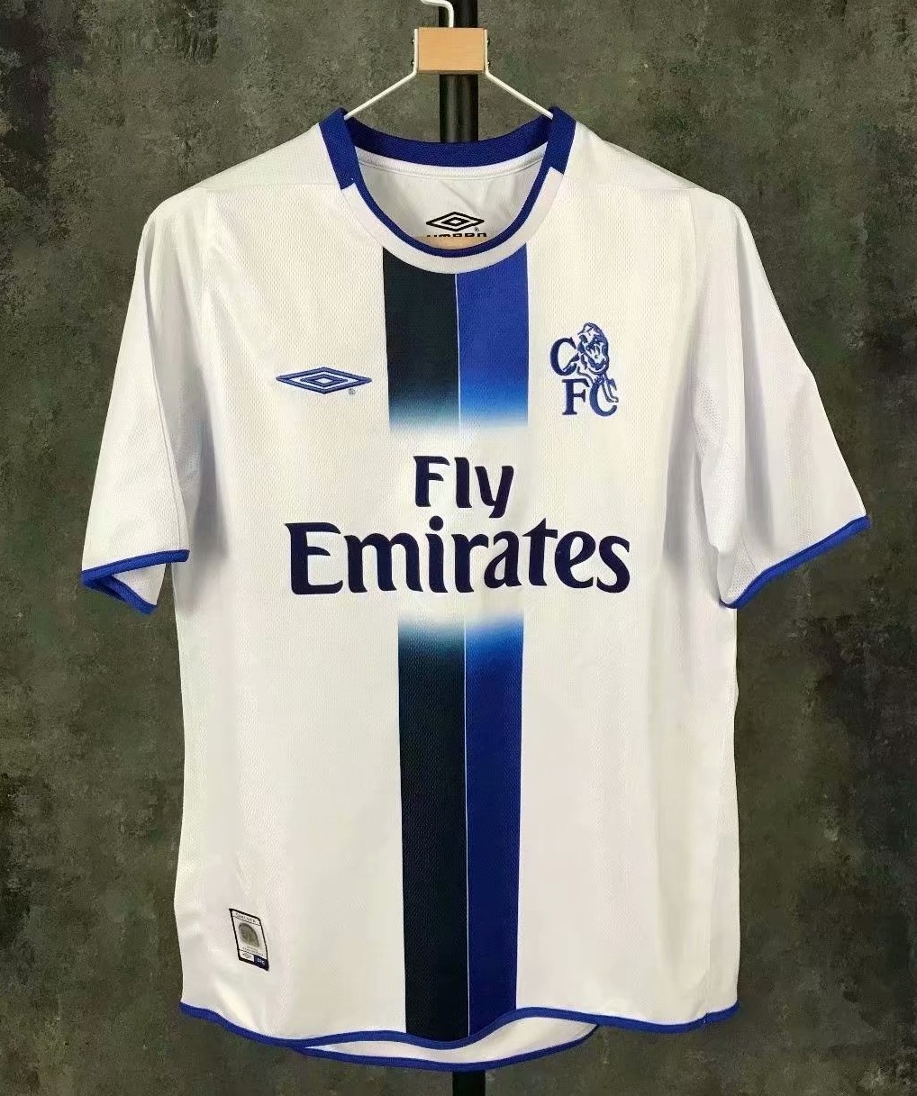 03-05 Retro Version Chelsea Home Blue Thailand Soccer Jersey AAA-313