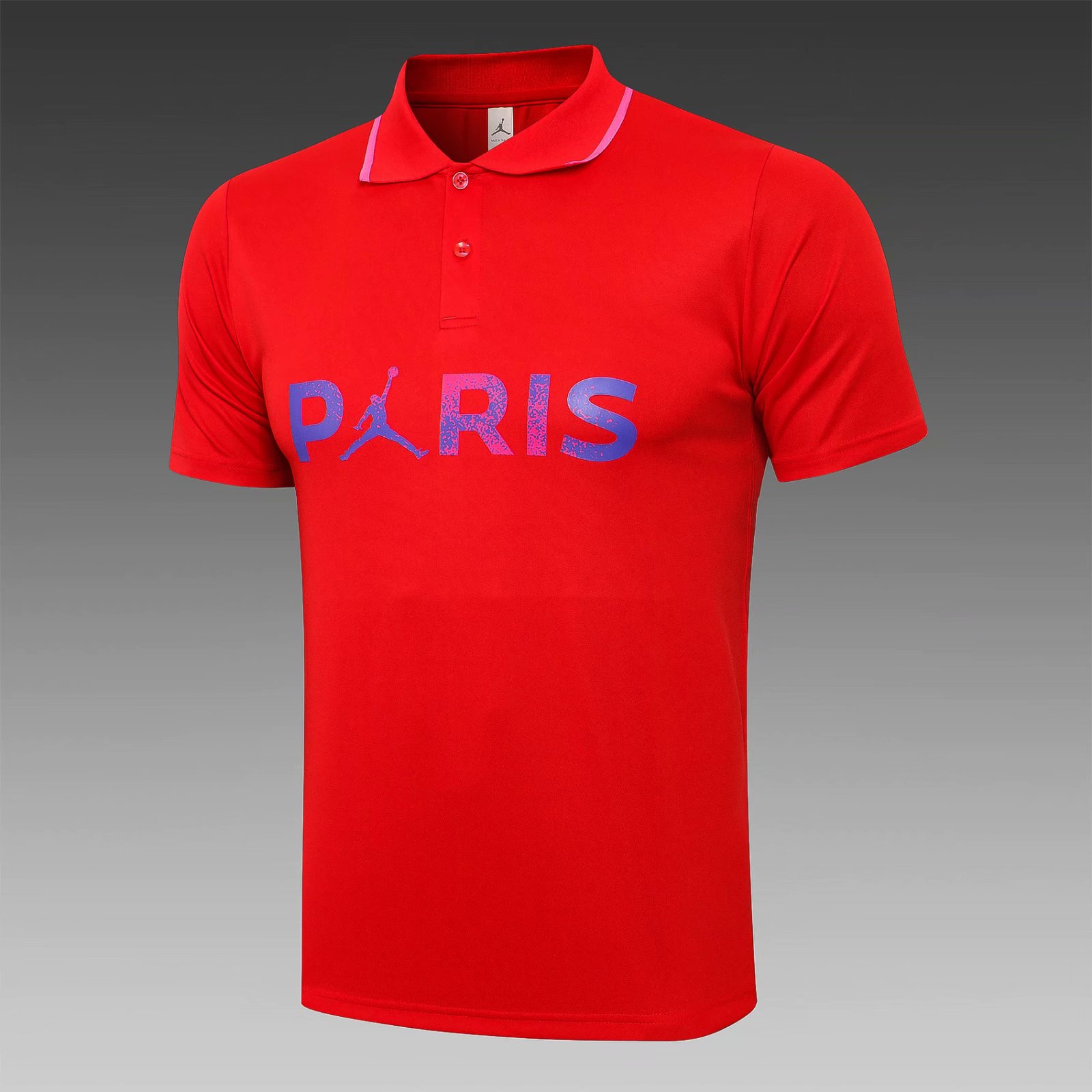 2021-2022 Jordan PSG Red Thailand Polo Shirts-815