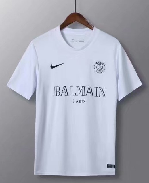 2020-2021 Paris SG White Thailand Training Soccer Jersey-311