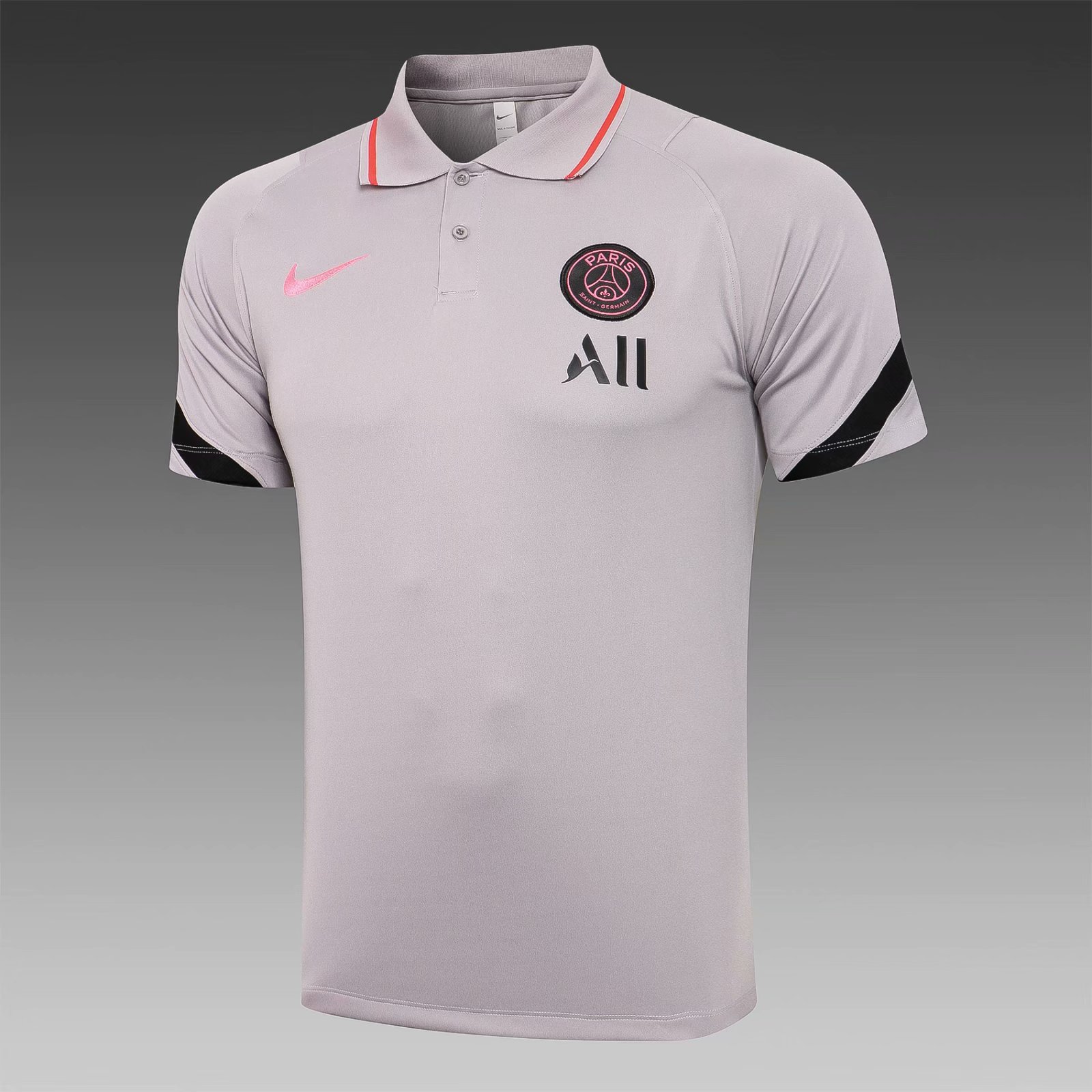 2021-2022 Jordan PSG Light Gray Thailand Polo Shirts-815