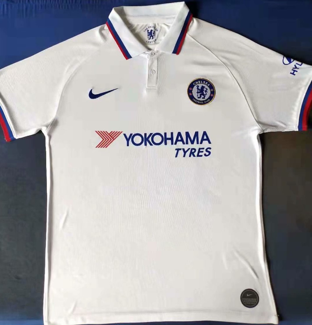 16 Retro Version Chelsea White Thailand Soccer Jersey AAA-317