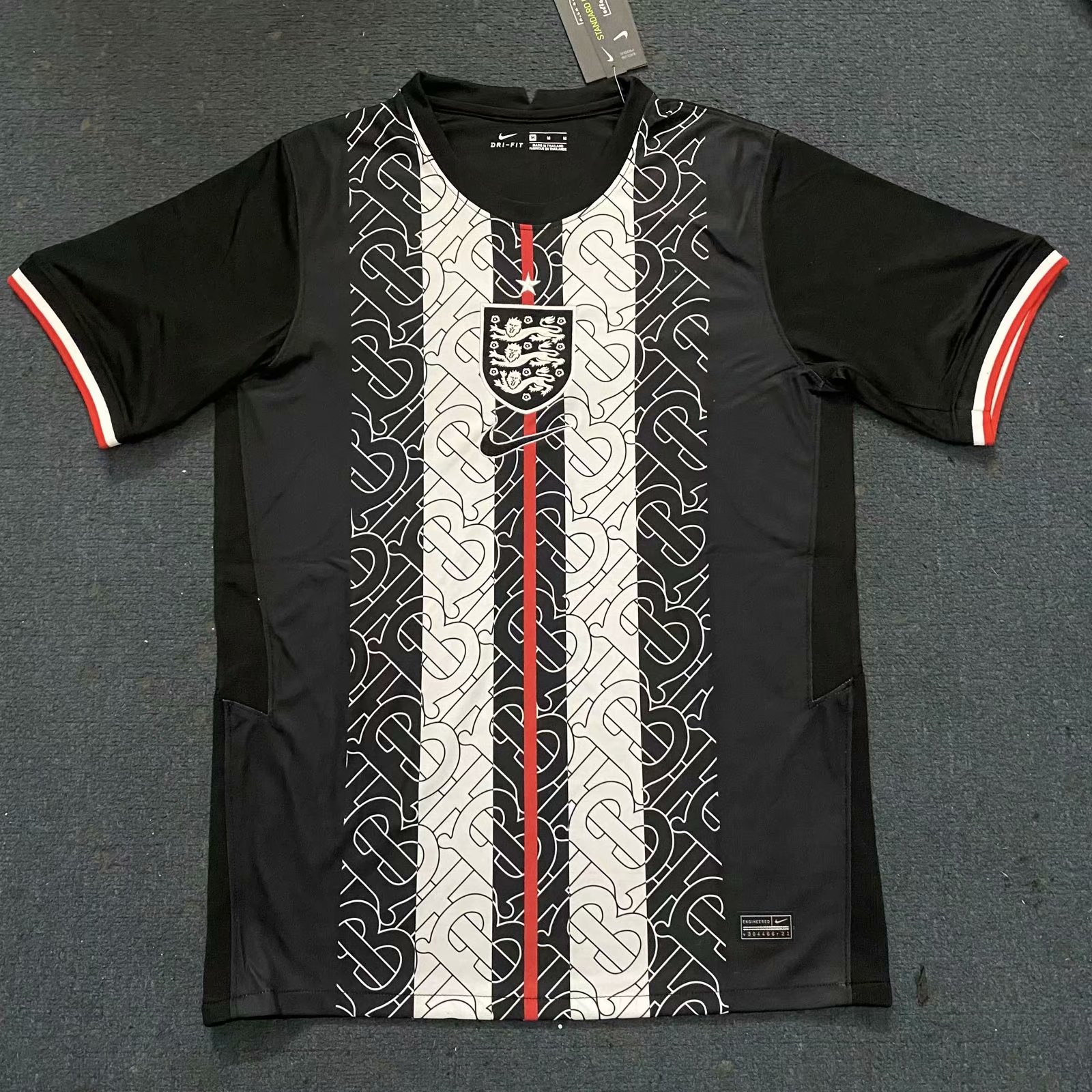 Special Version England Black & White Thailand Soccer Jersey AAA-518