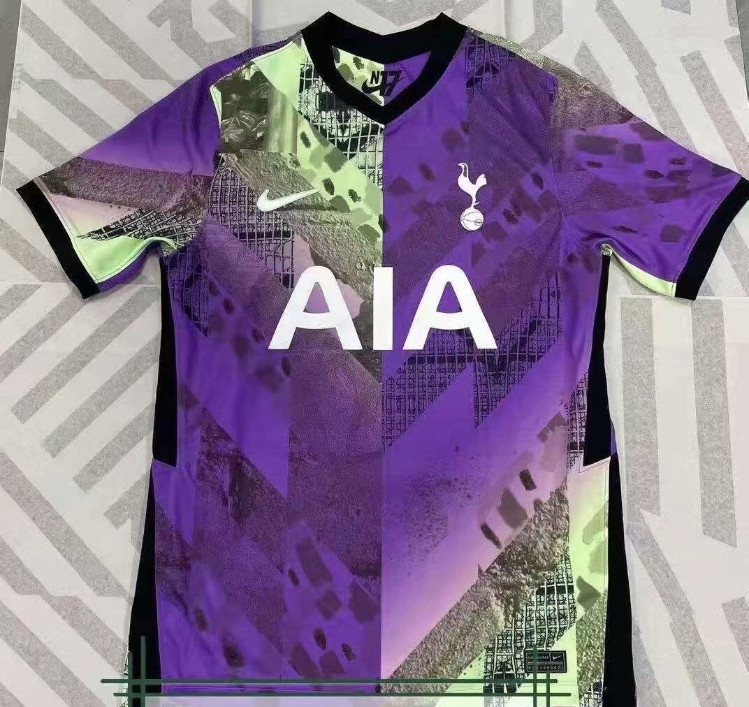 2021-2022 Tottenham Hotspur Alway Purple Thailand Soccer Jersey AAA-506