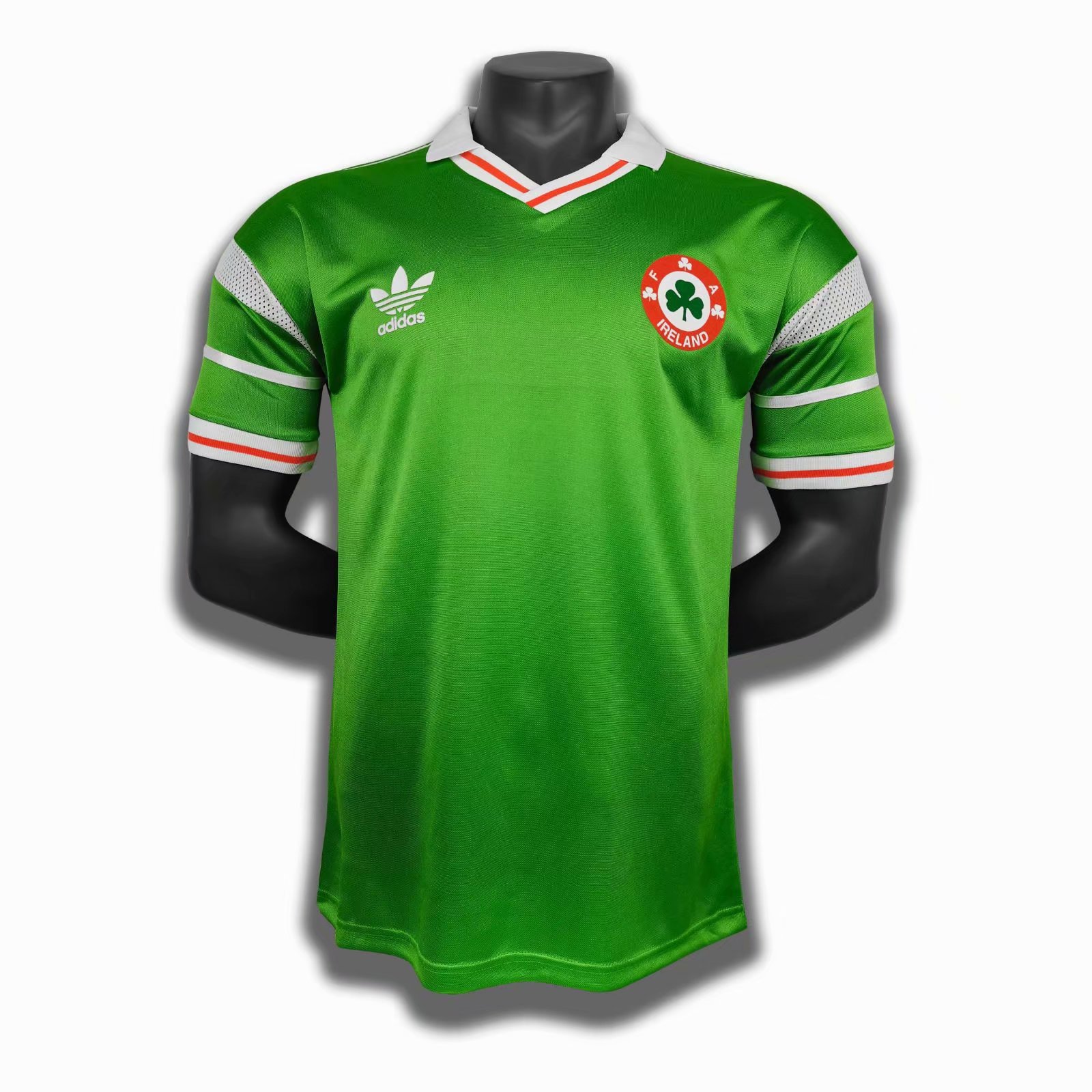 1998 Retro Version Ireland Home Green Thailand Soccer Jersey AAA-710