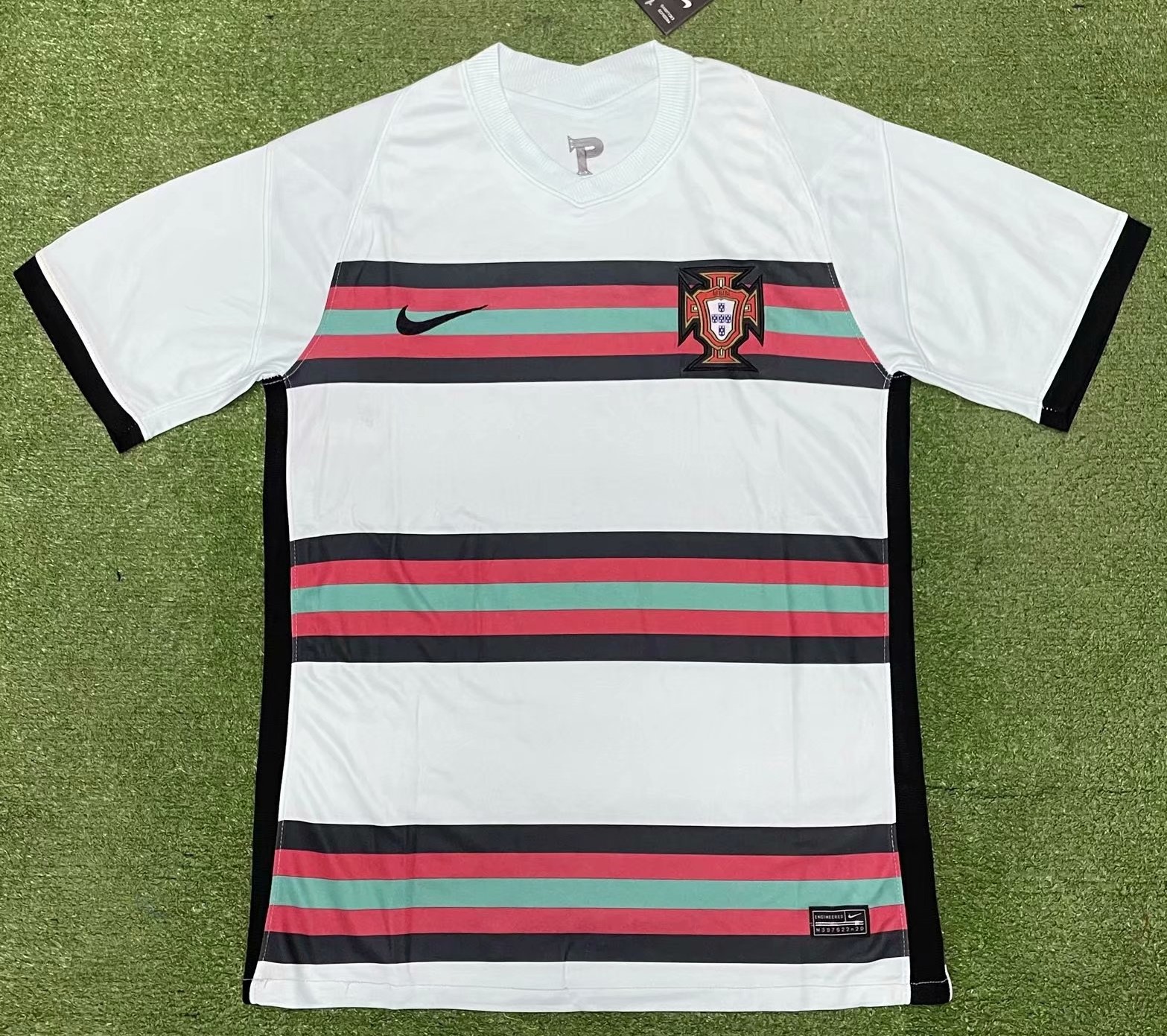 2021-22 Portugal Away Red &White Thailand Soccer Jersey AAA-320/07/510