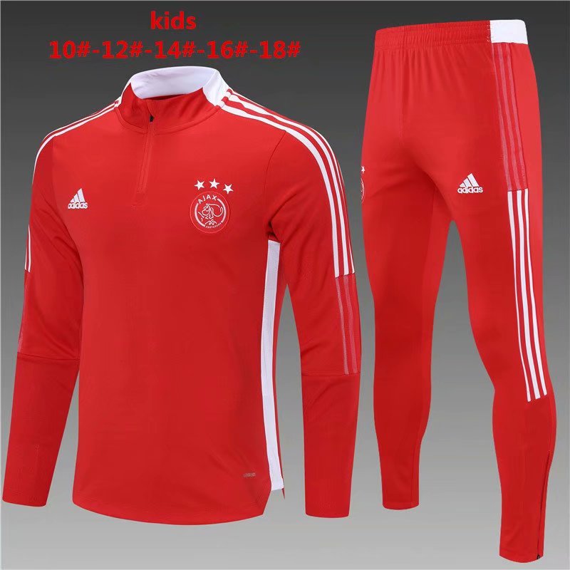 2021/22 Ajax Red Kids/Youth Tracksuit Uniform-801