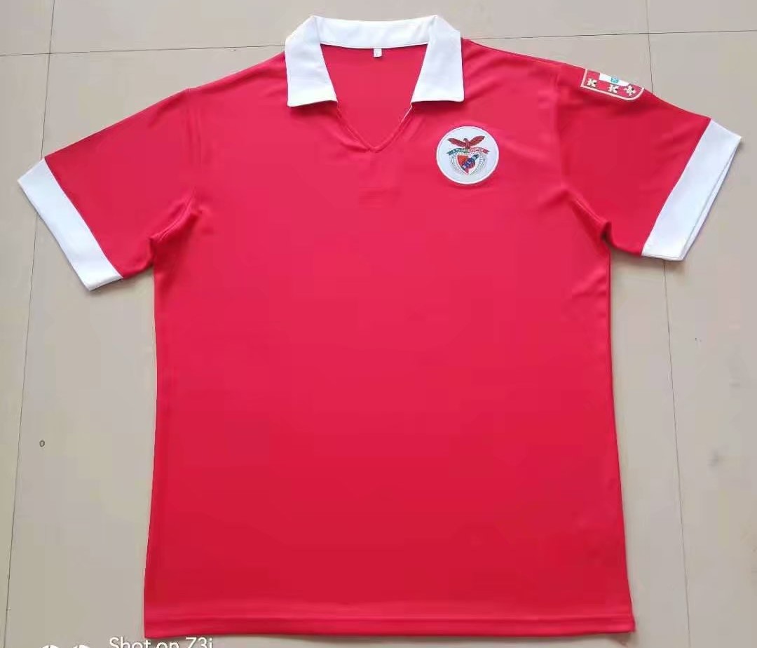 1961 Retro Version Benfica Home Red Thailand Soccer Jersey AAA-522