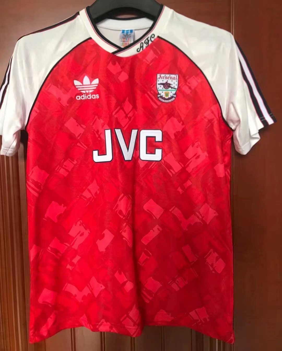 90-92 Retro Version Arsenal Home Red Thailand Soccer Jersey AAA-7T301