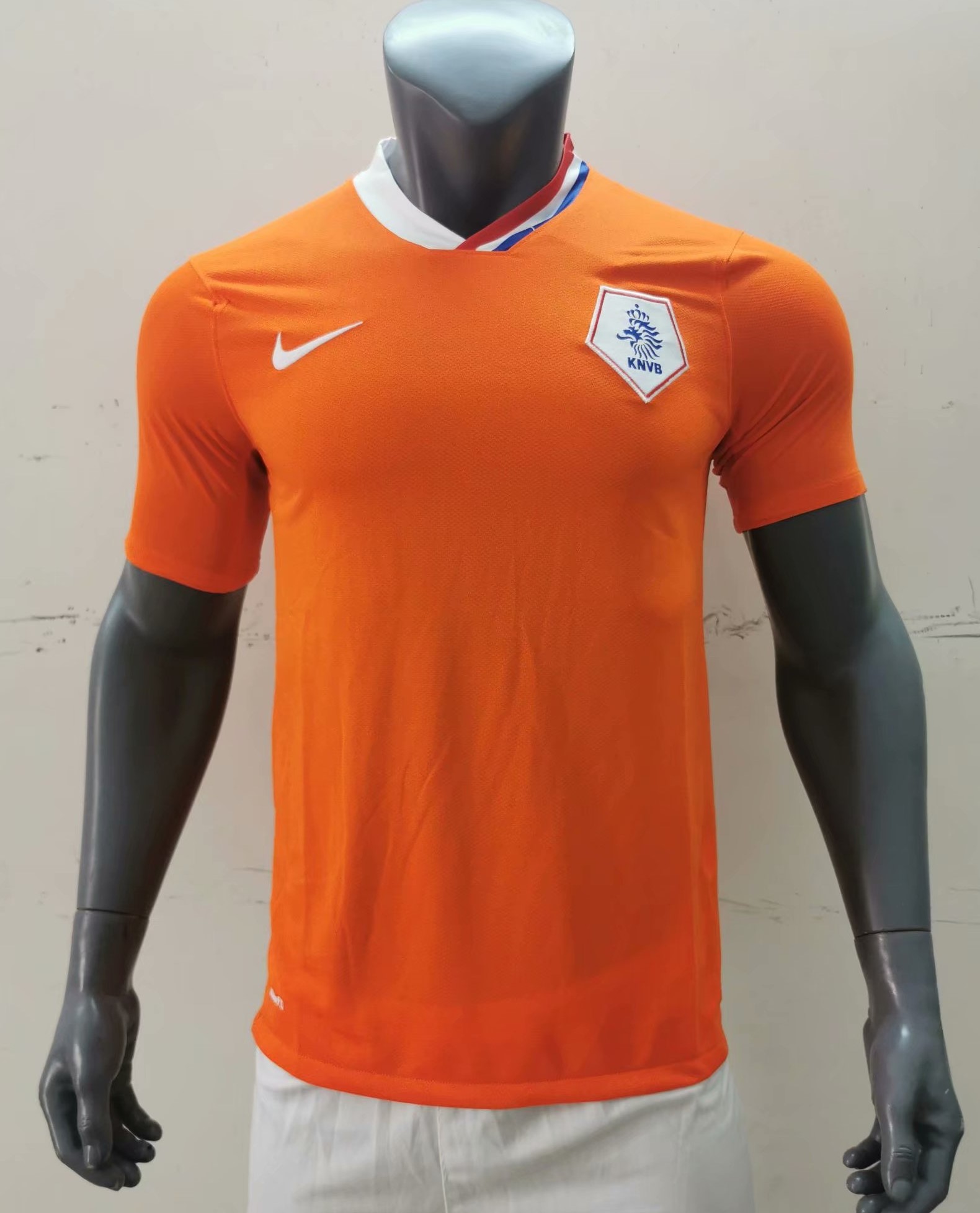 08 Retro Version Netherlands Home Orange Thailand Soccer Jersey AAA-416
