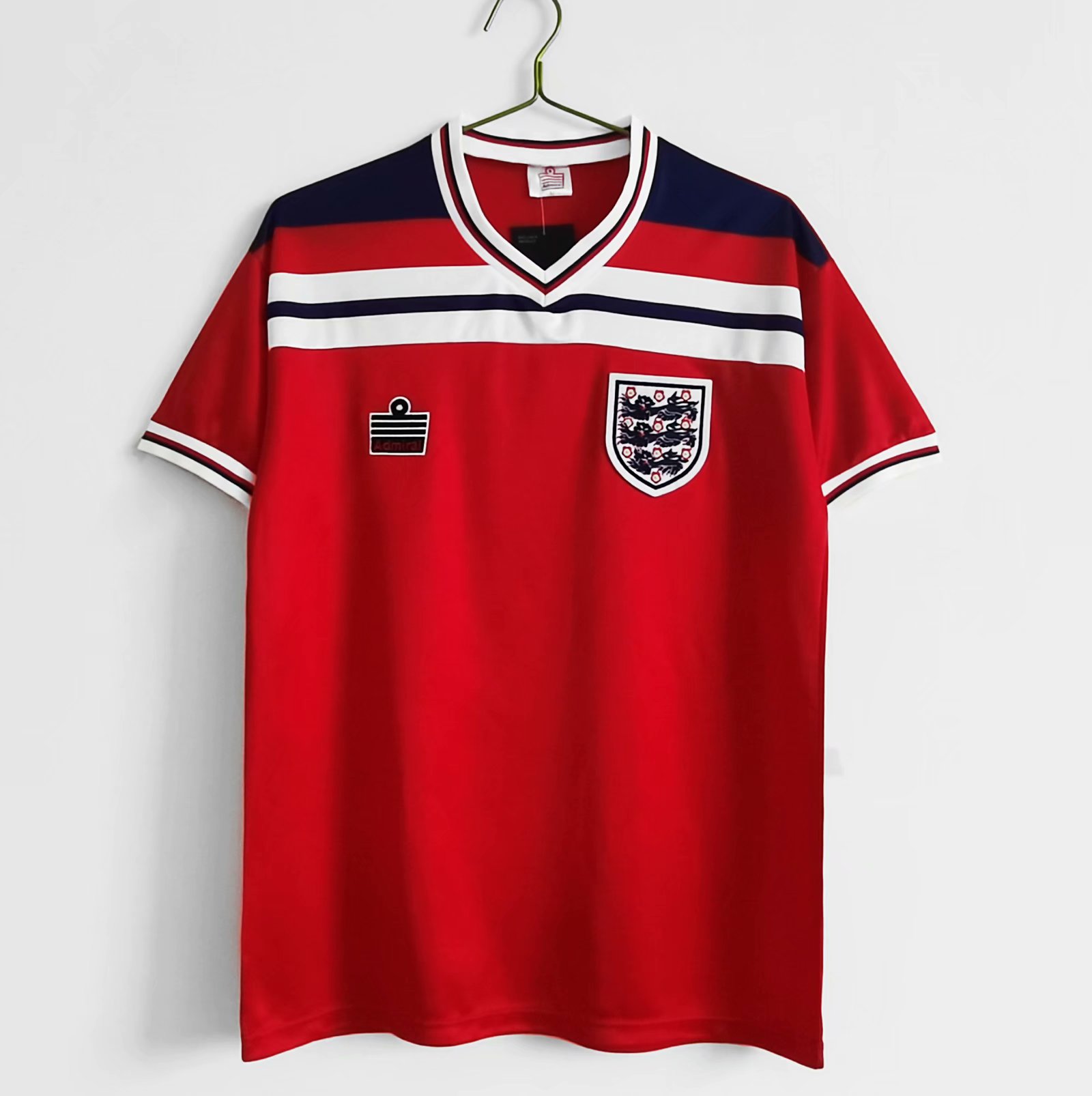 1982 Retro Verison England Red Thailand Soccer Jersey AAA-710