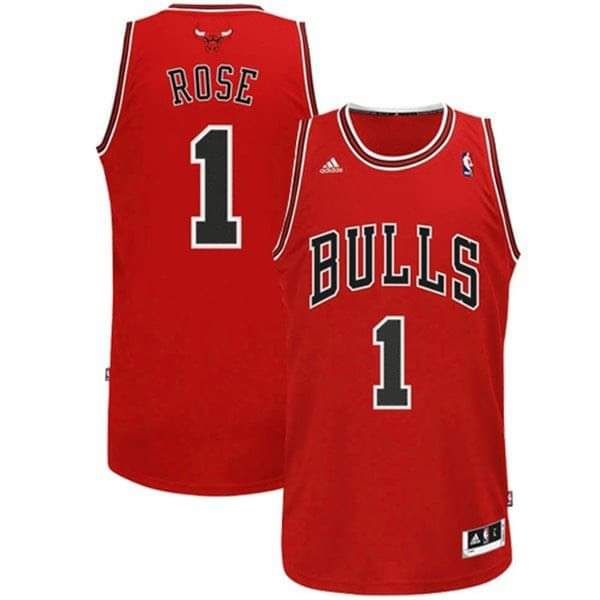 NBA Chicago Bull Red #1 Jersey