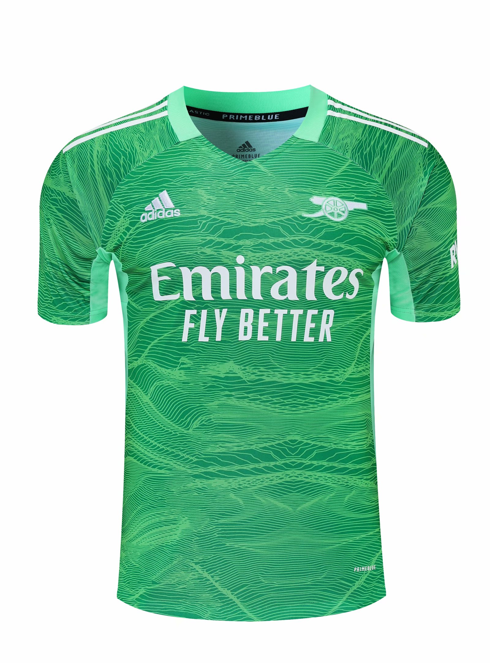 2021-22 Arsenal Goalkeeper Green Thailand Soccer Jersey AAA-418