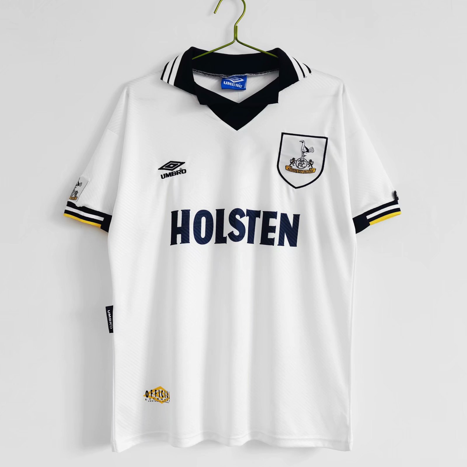 1994-95Retro Version Tottenham Hotspur Home White Thailand Soccer Jersey AAA-710