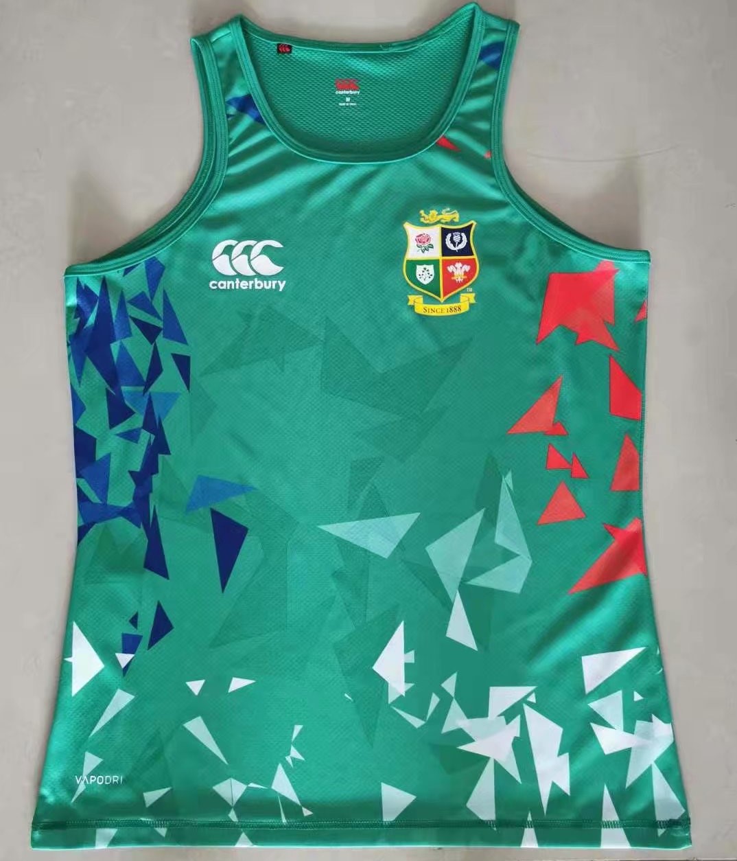 2020-2021 Lions Home Green Thailand Rugby Shirts-805