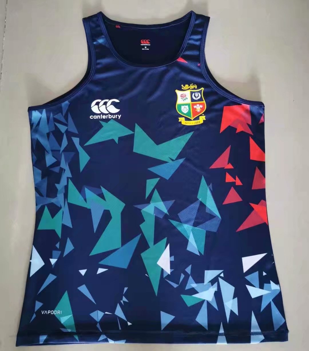 2020-2021 Lions Home Royal Blue Thailand Rugby Shirts-805
