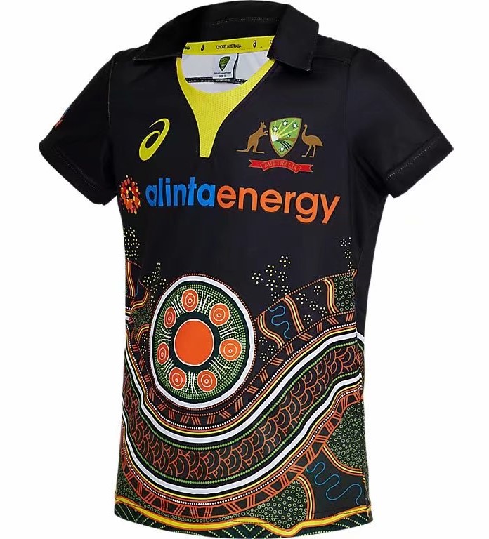 2020-2021 Australia Black & Yellow Thailand Rugby Shirts-805