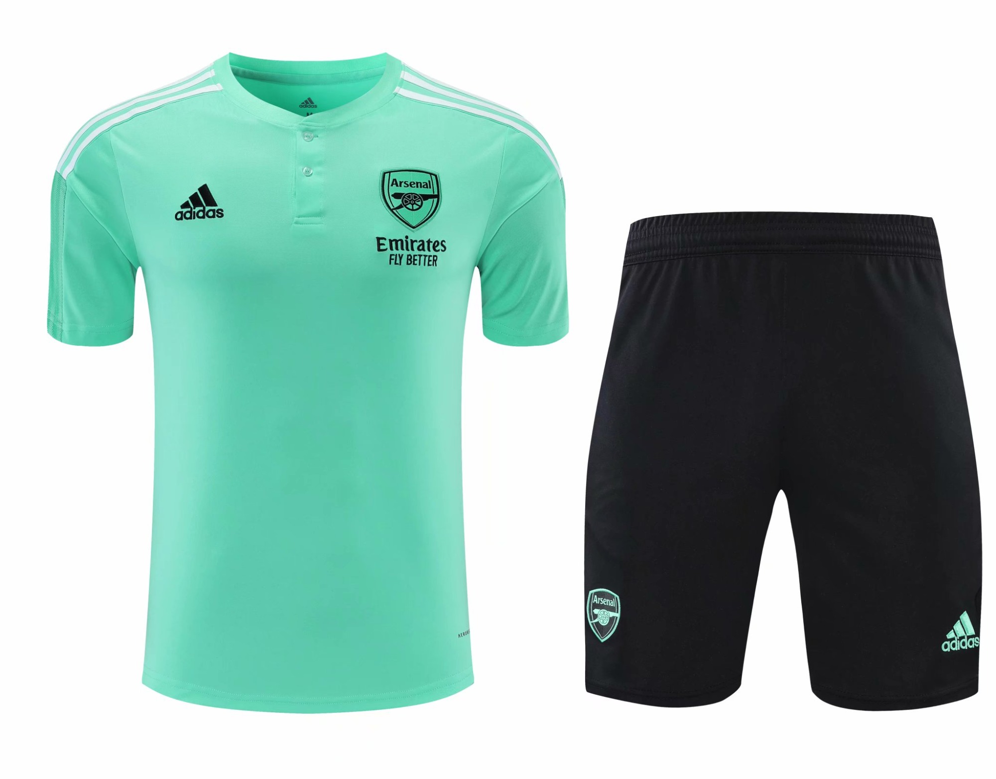 2021-2022 Arsenal Green Training Thailand Soccer Uniform-418