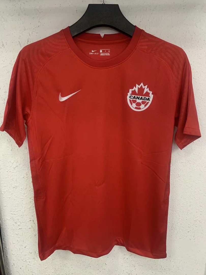2021-2022 Canada Red Thailand Soccer Jersey-522/320