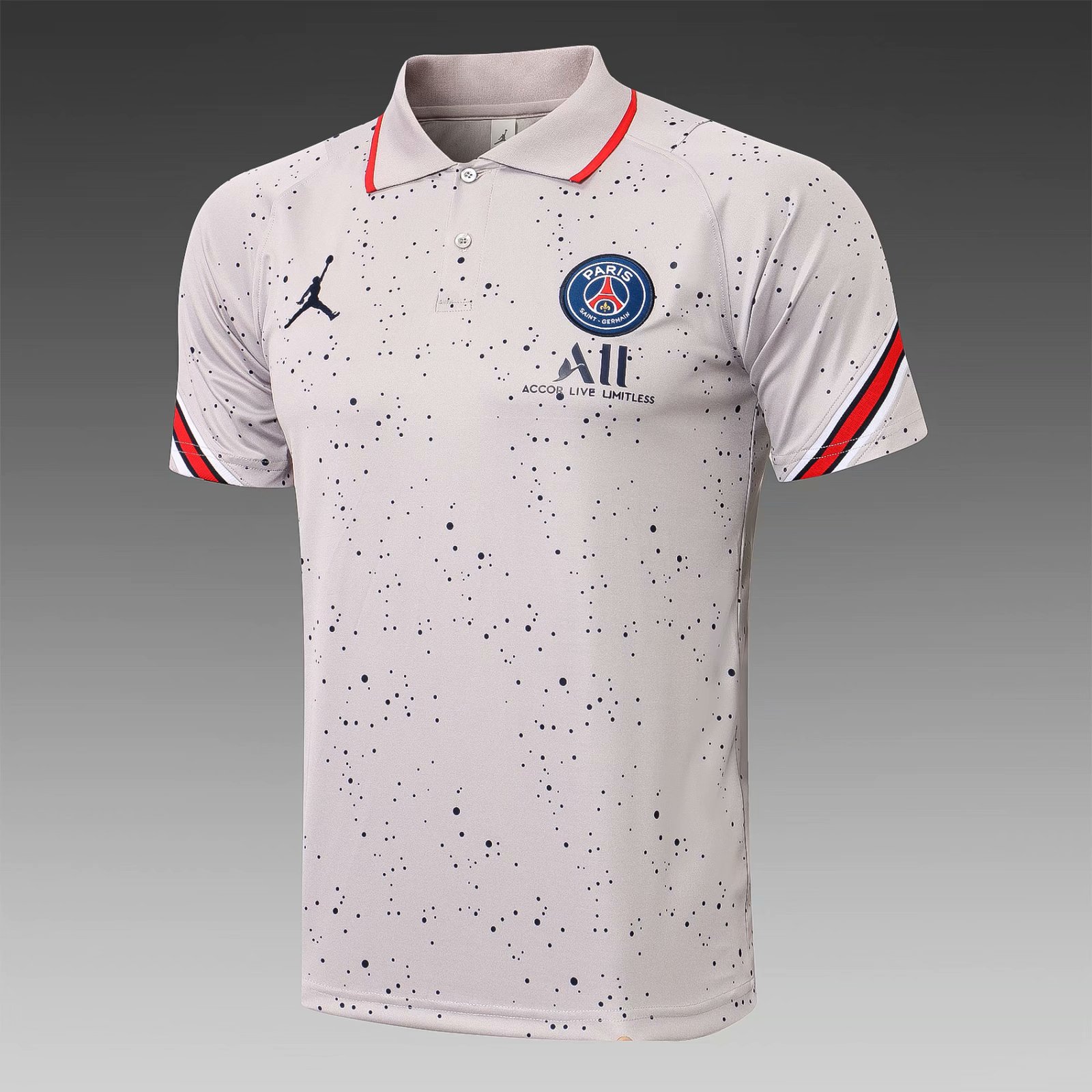 2021-2022 Jordan PSG White Thailand Polo Shirts-815