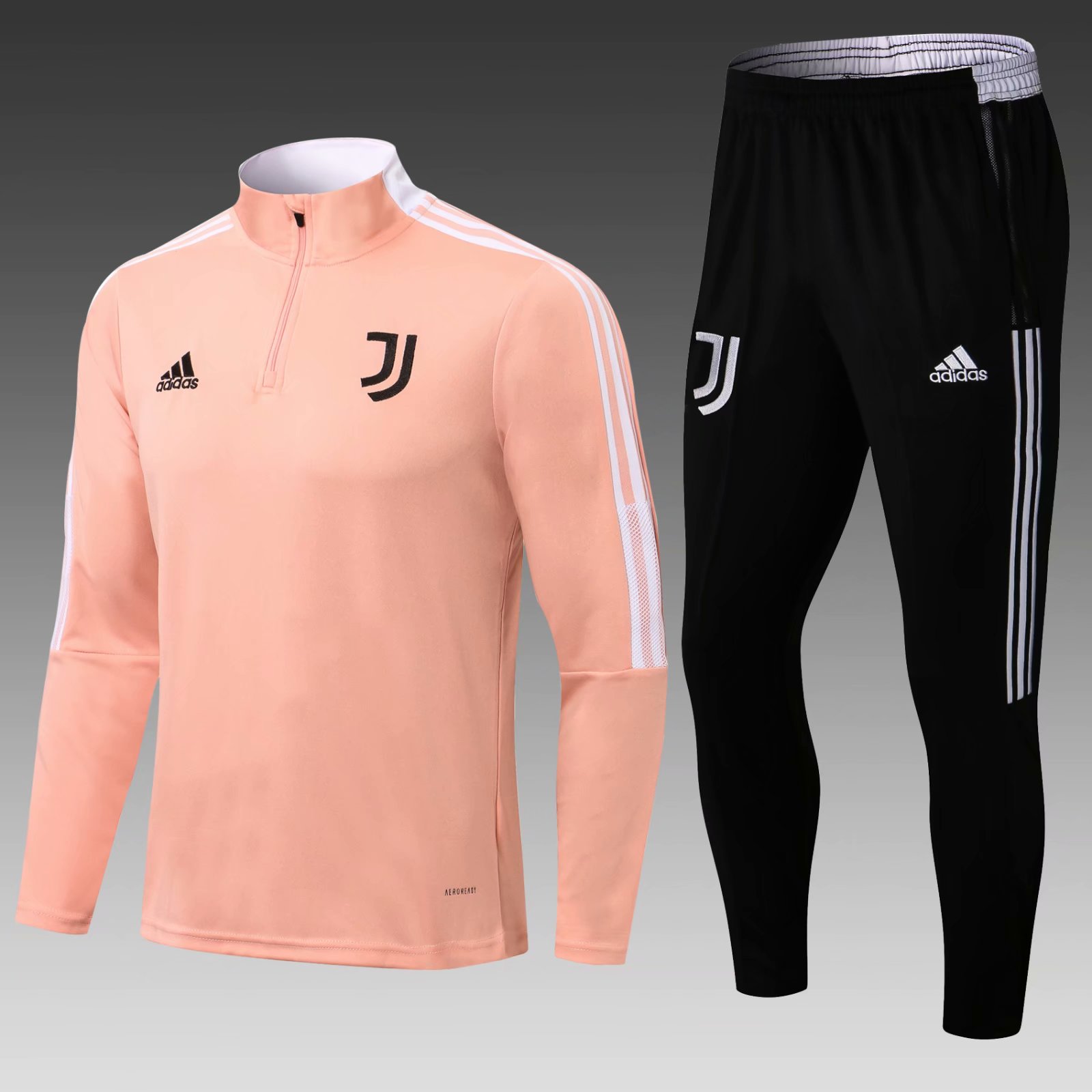 2021/2022 Juventus FC Pink Thailand Soccer Tracksuit Uniform-815
