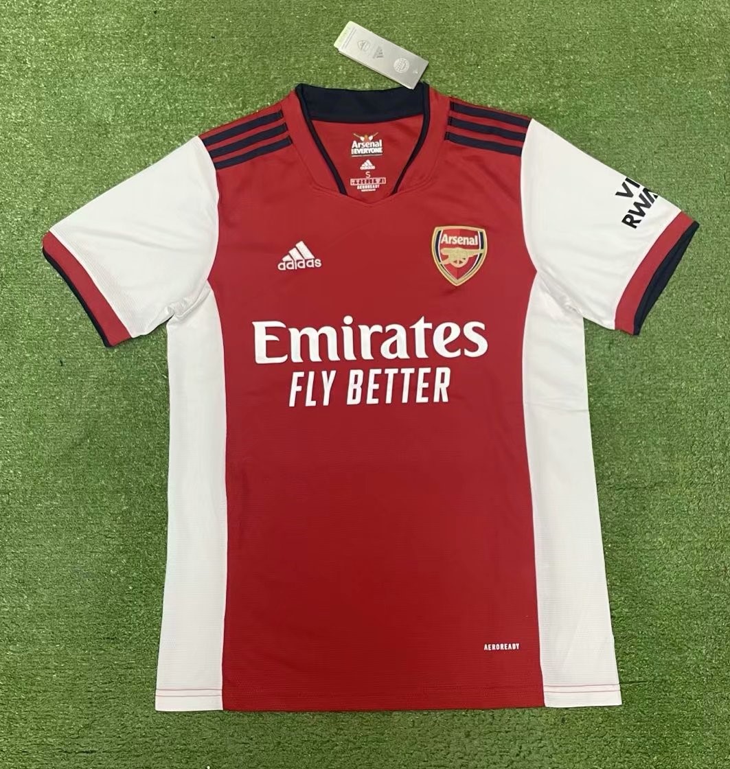 2021-22 Arsenal Home Red Thailand Soccer Jersey AAA-320