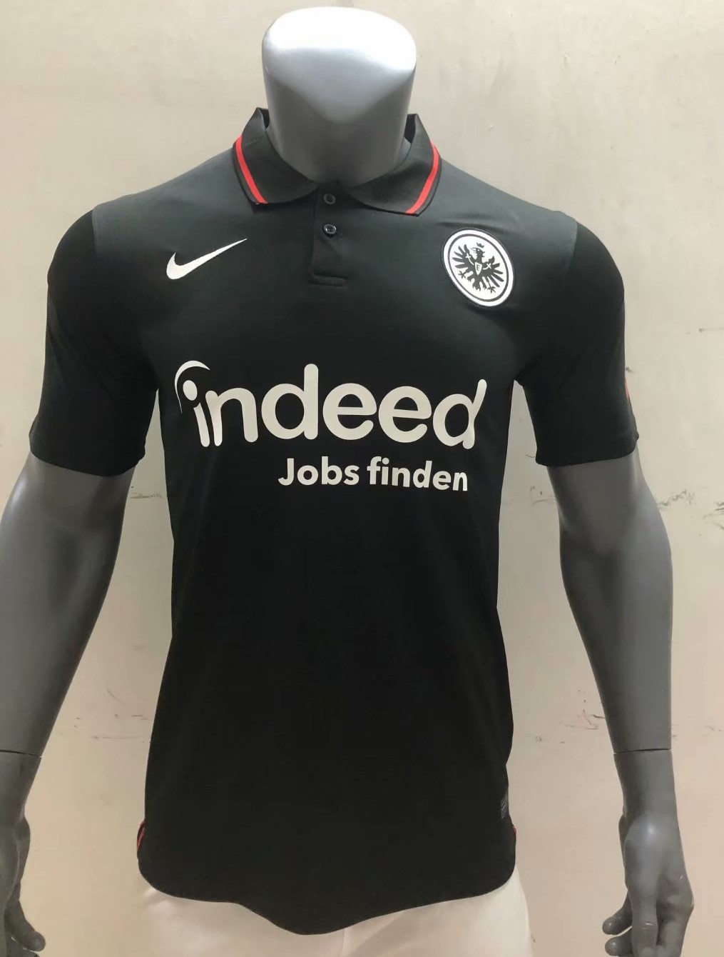 2021-2022 Eintracht Frankfurt Home Black Thailand Soccer Jersey AAA-416/522