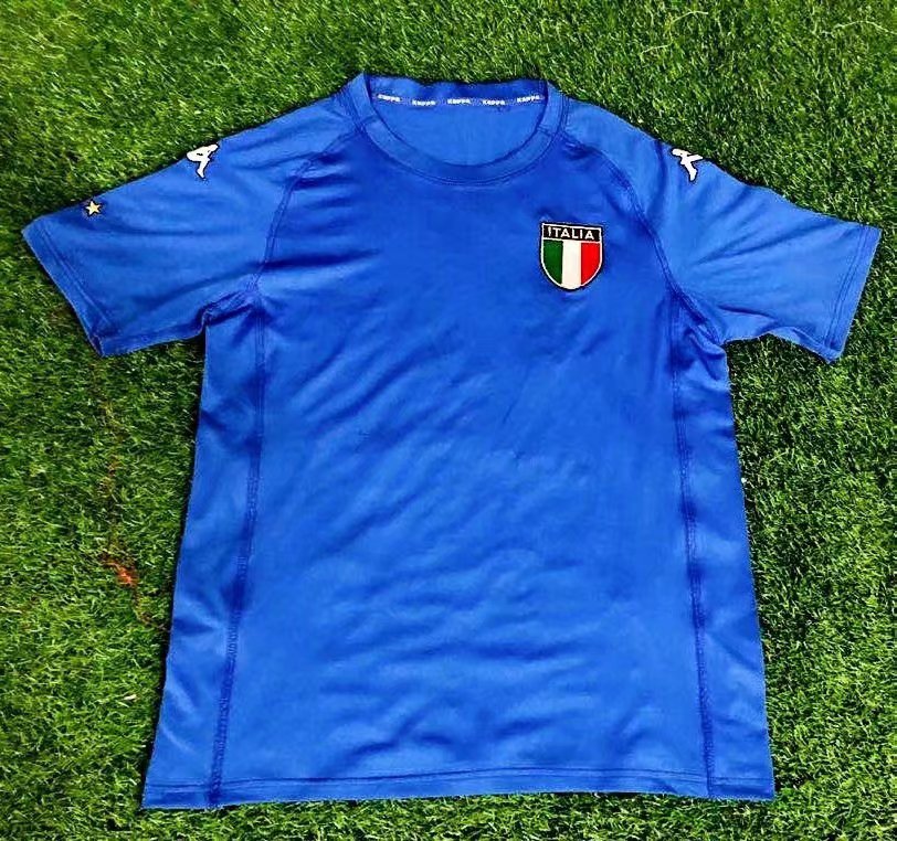 2000 Retro Version Italy Blue Thailand Soccer Jersey AAA-503/811
