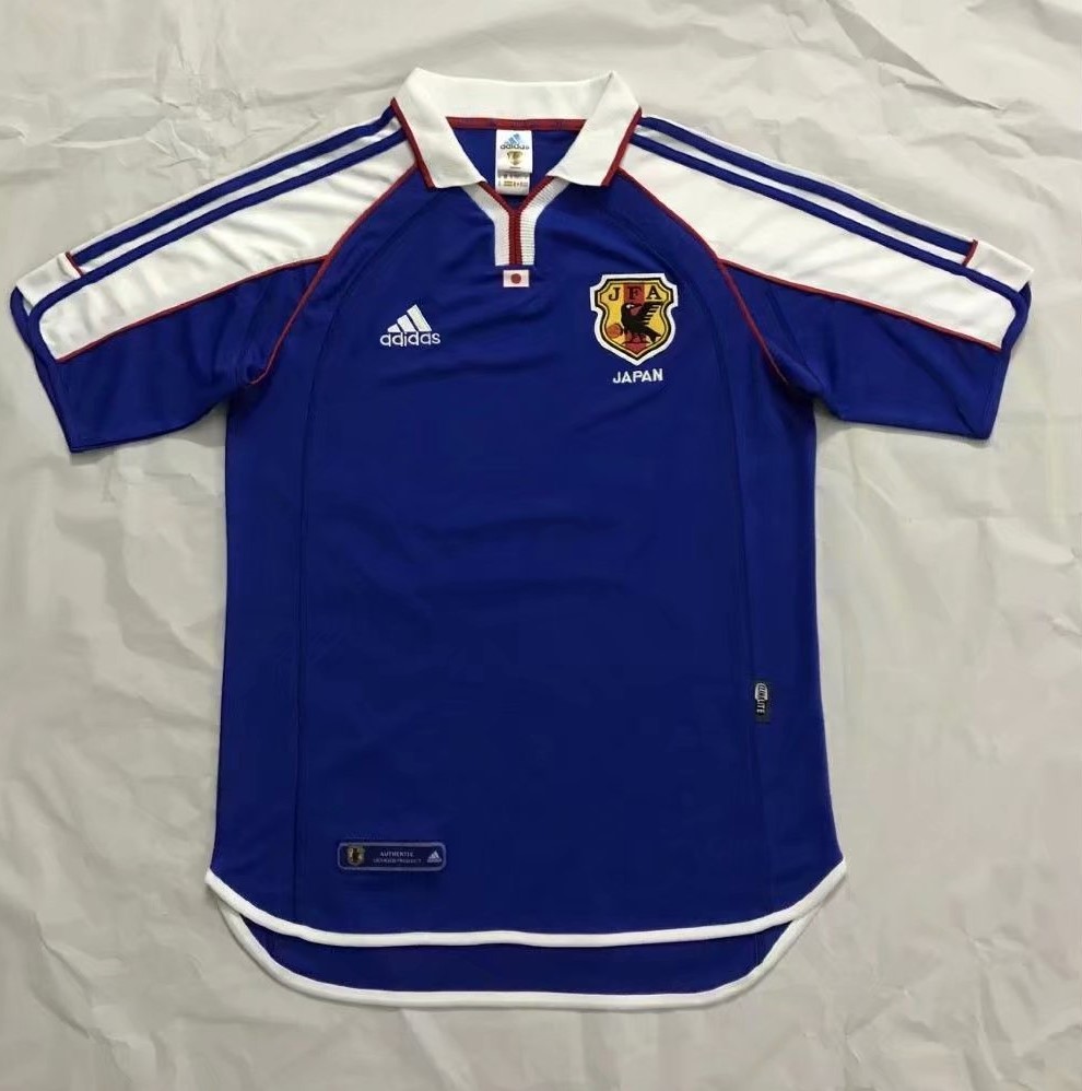 Retro Version Japan Home Blue Thailand Soccer Jersey AAA-SL