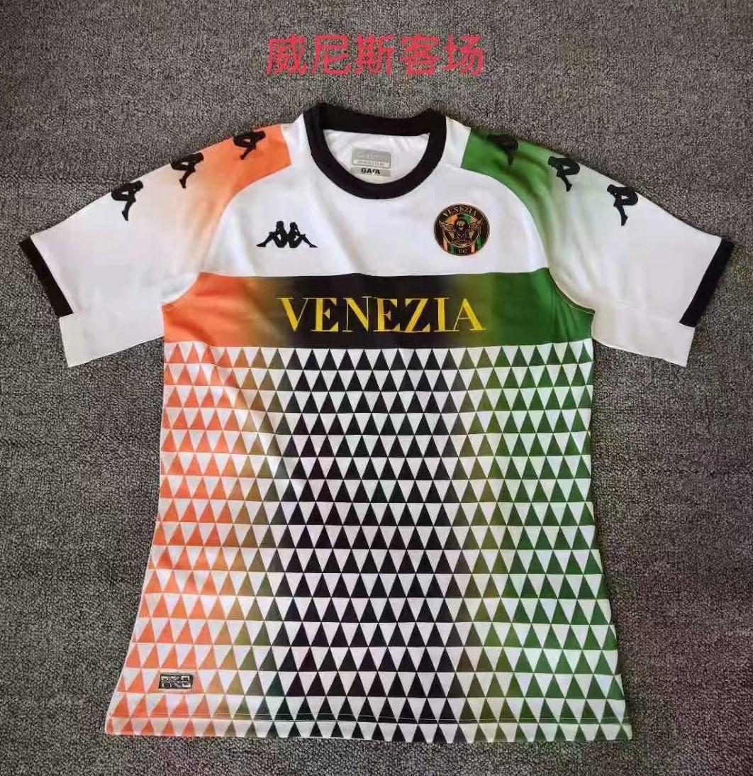 2021-22 Venezia Away White Thailand Soccer Jersey AAA-709/711