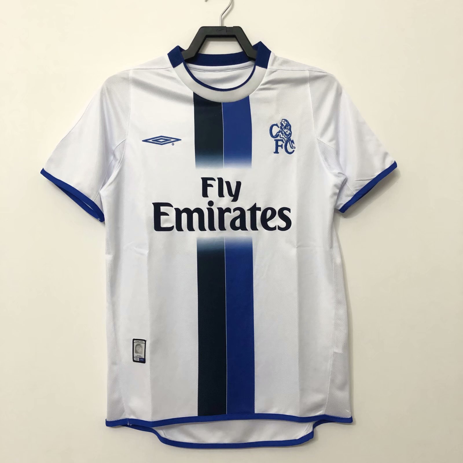03 Retro Version Chelsea Away White Thailand Soccer Jersey AAA-311