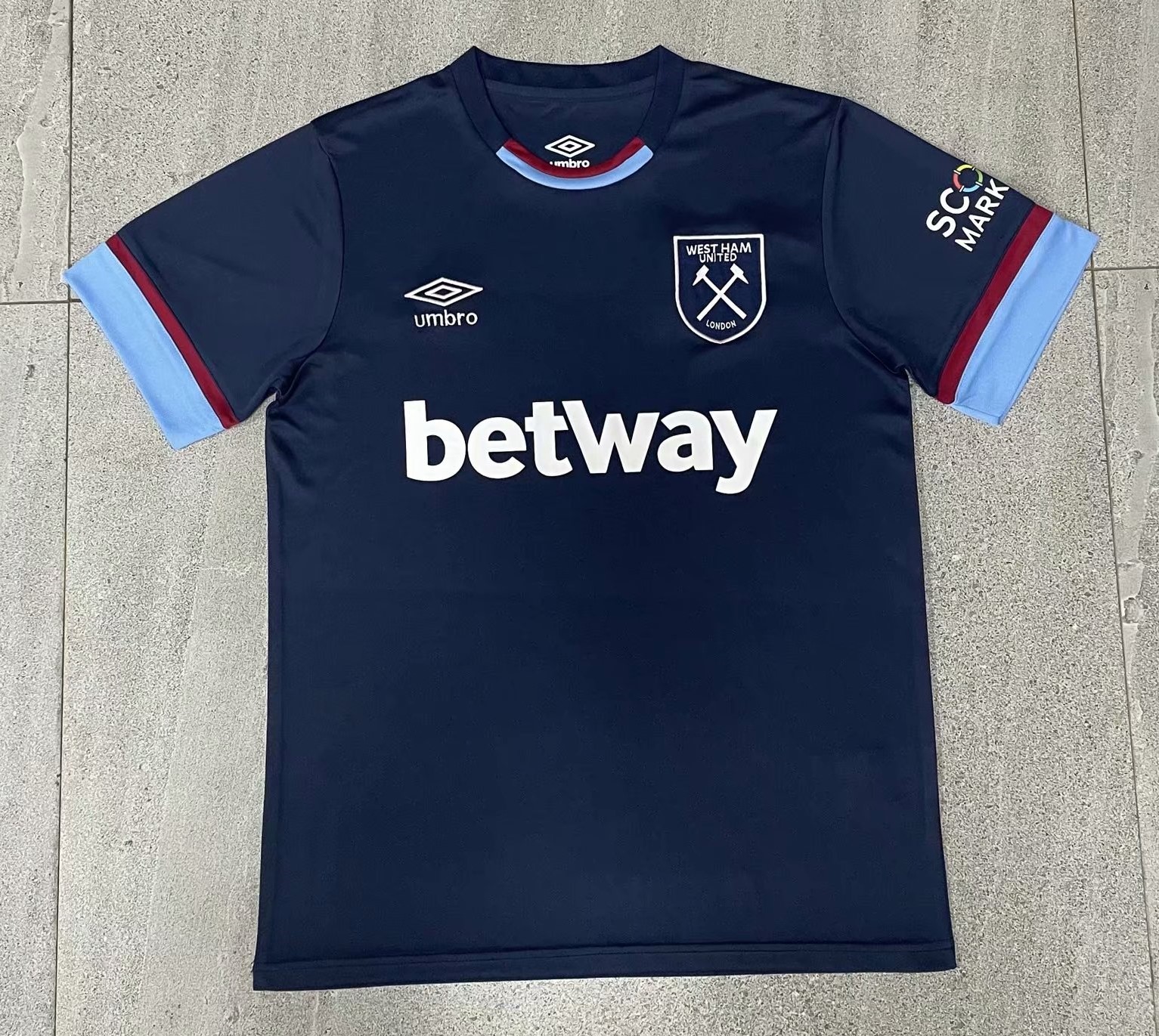 2021/22 West Ham United 2nd Away Black Thailand Soccer Jersey AAA-320