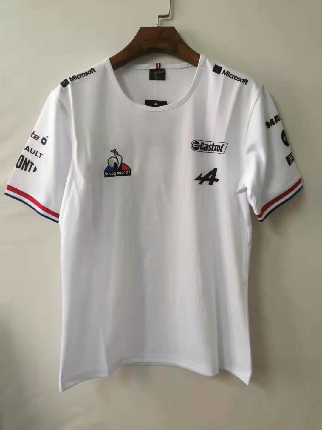 2020-2021 White Formula One Racing Shirts-805