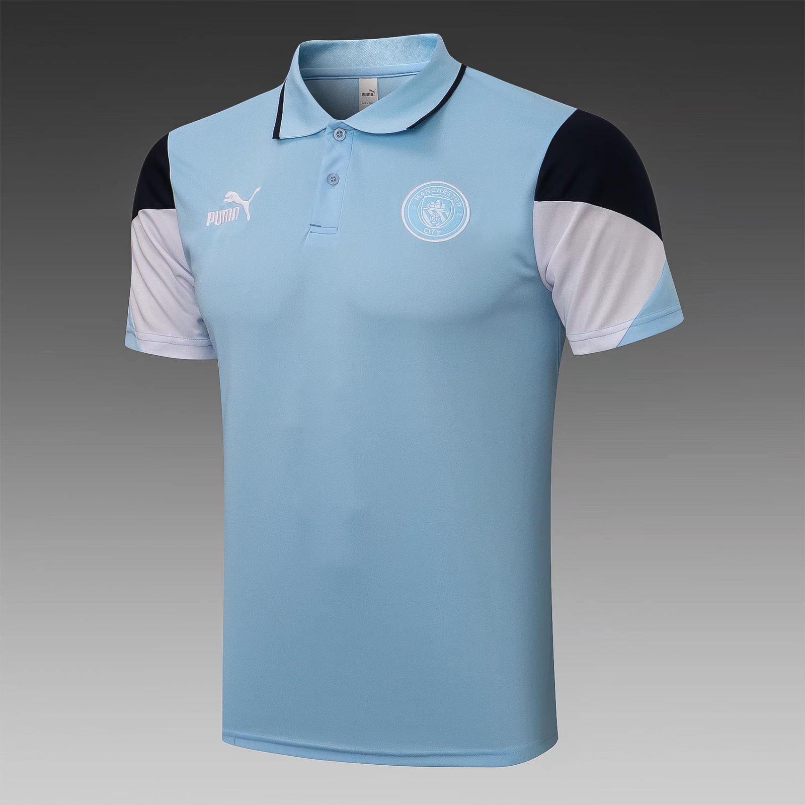 2021-2022 Manchester City Blue Thailand Polo Shirts-815