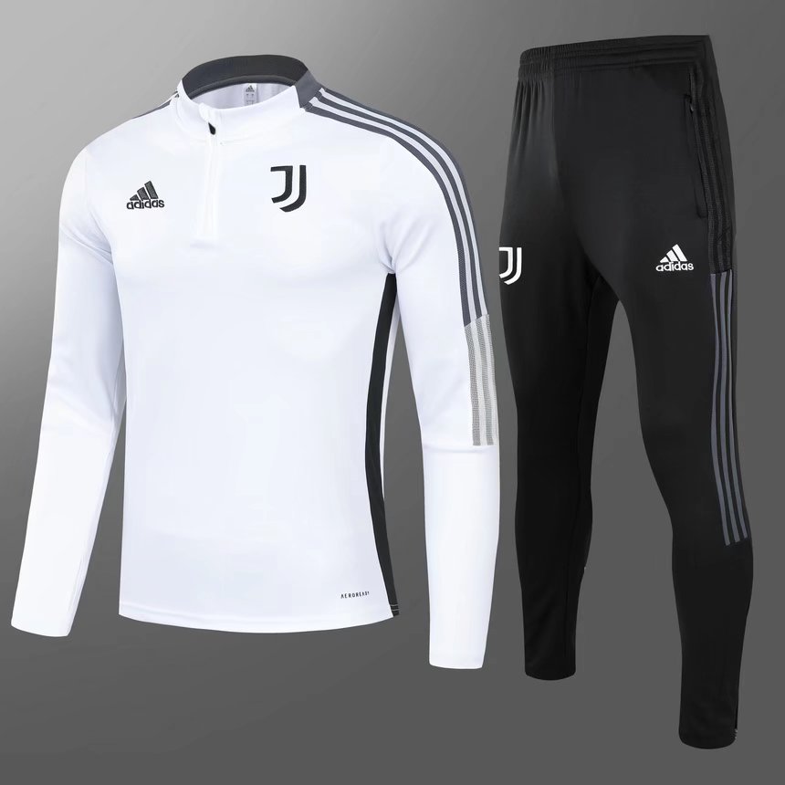 2020/21Juventus FC White Thailand Soccer Tracksuit Uniform-411/GDP