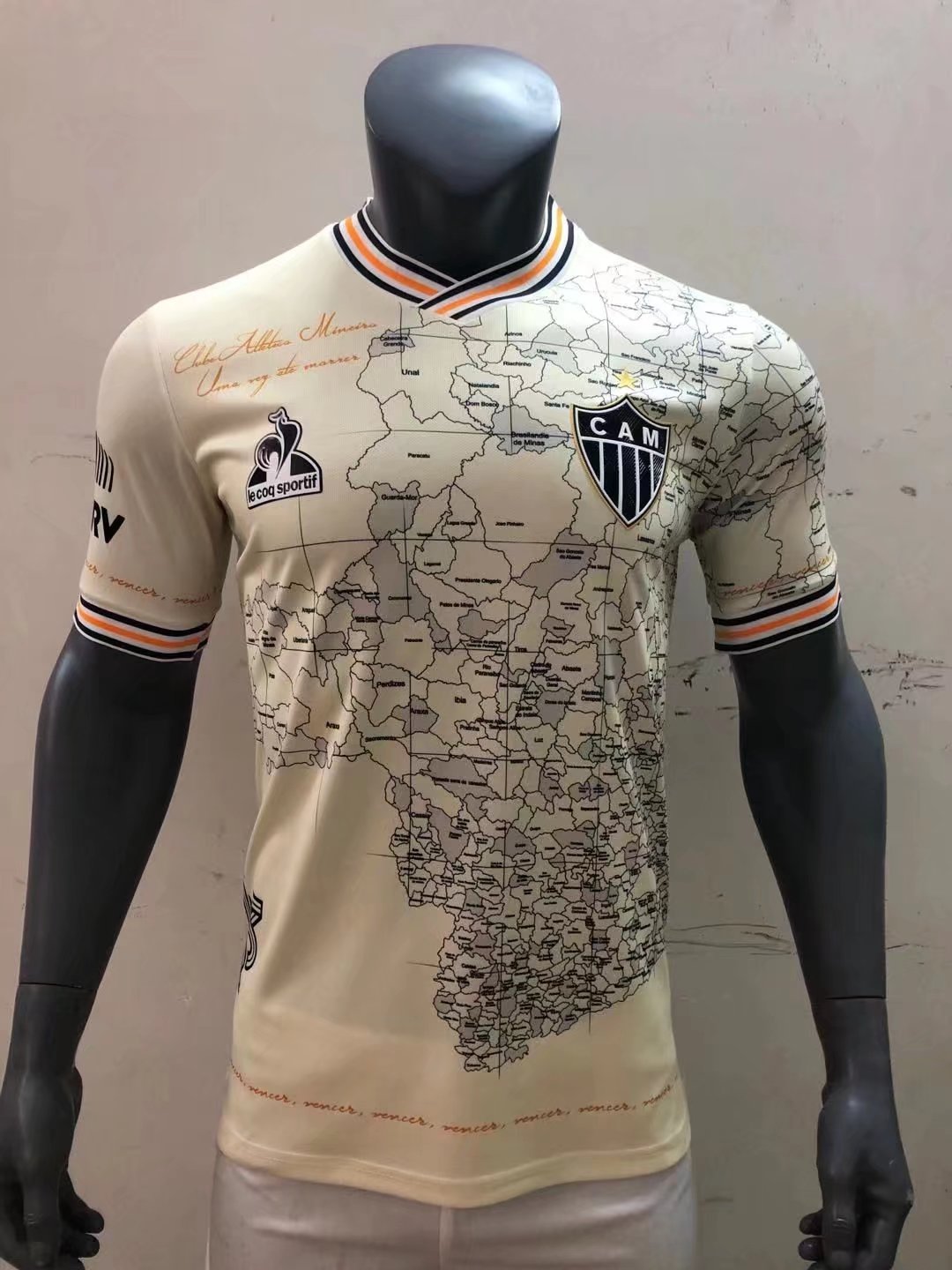 Fans Version Atlético Mineiro White Thailand Soccer Jersey AAA-510/709