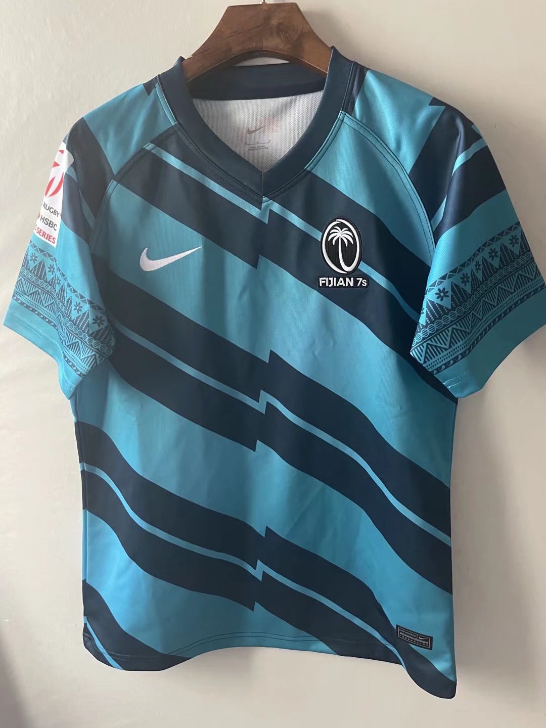 2021-2022 Fiji Blue Thailand Rugby Shirts-805