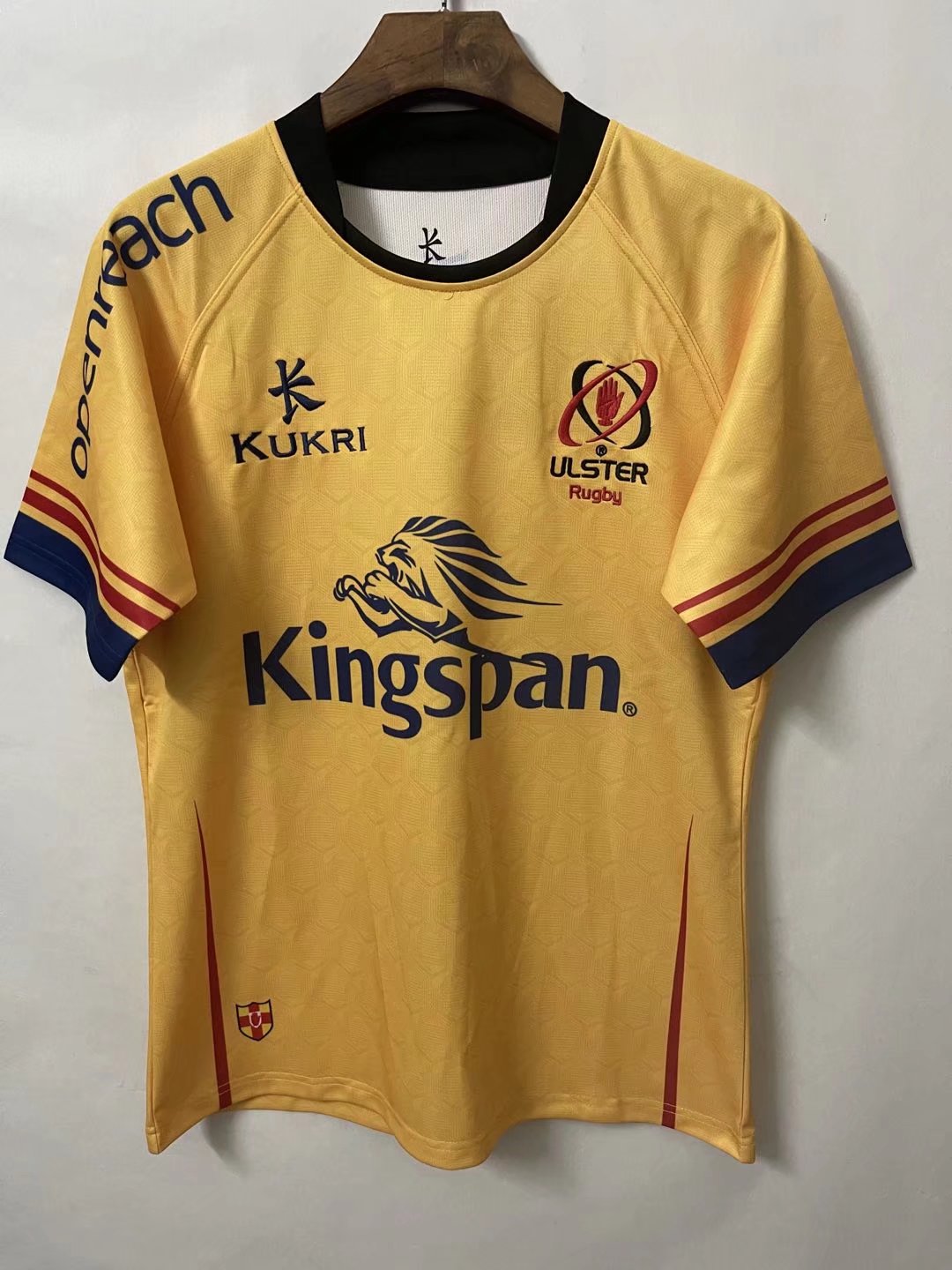 2020-2021 ULSTER Yellow Thailand Rugby Shirts-805