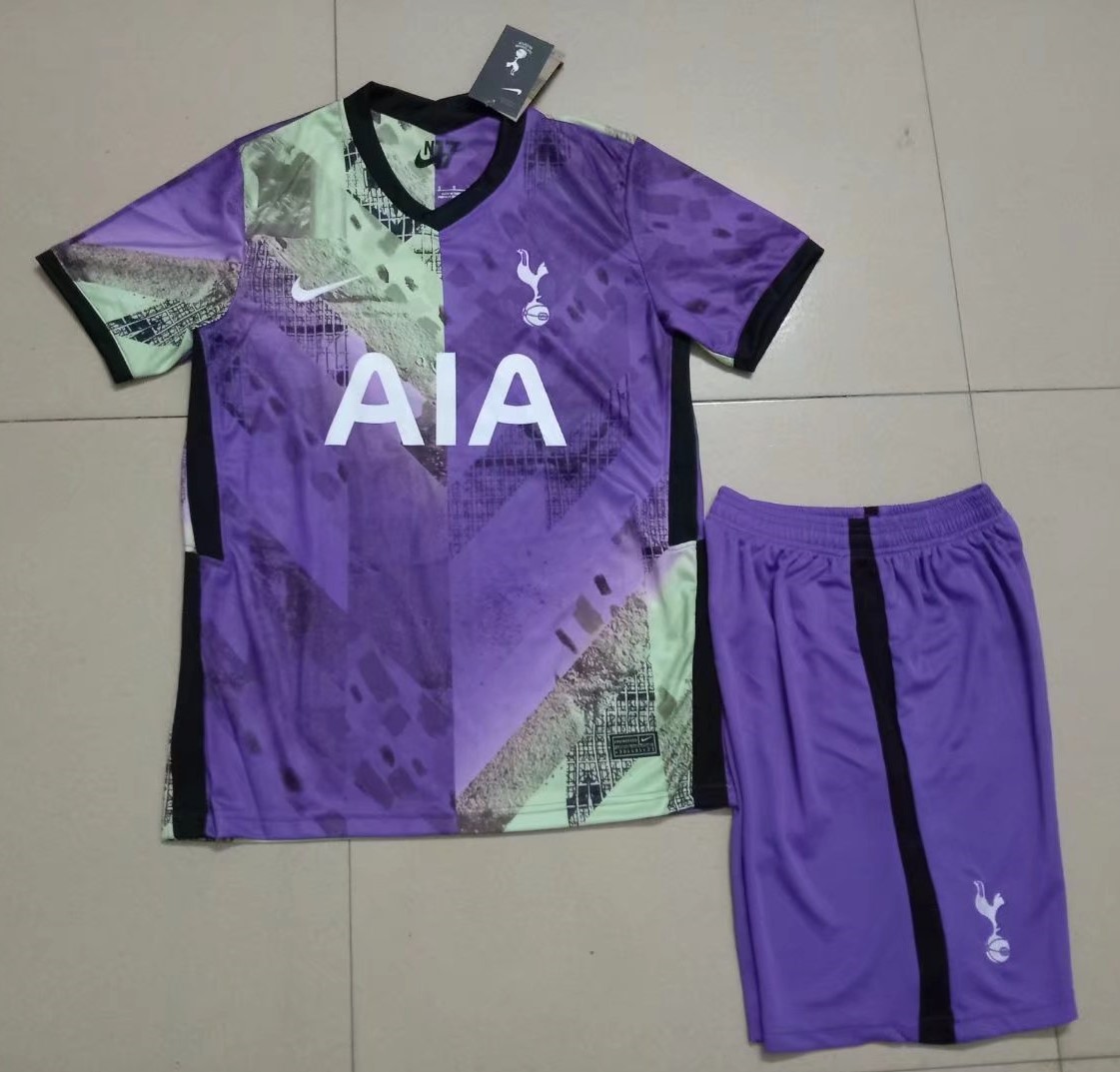 2021/22 Tottenham Hotspur 2nd Away Soccer Uniform-315