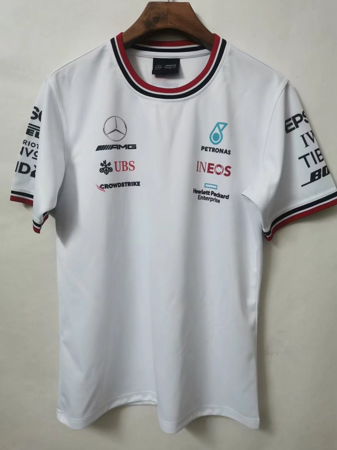 2020-2021 White Formula One Racing Shirts-805