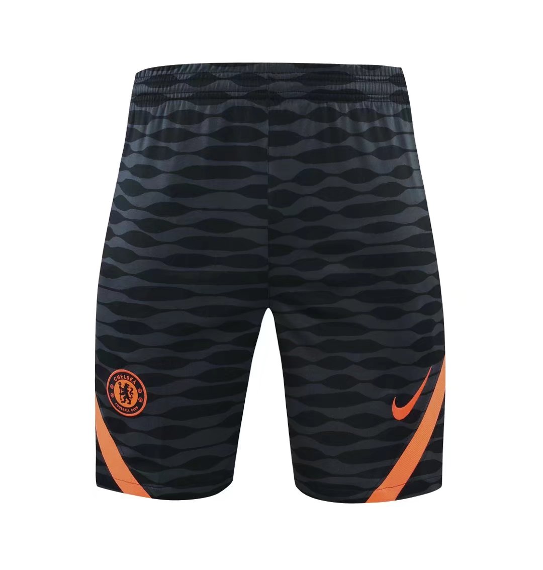 2021-22 Chelsea Black Thailand Training Soccer ShortsA-418