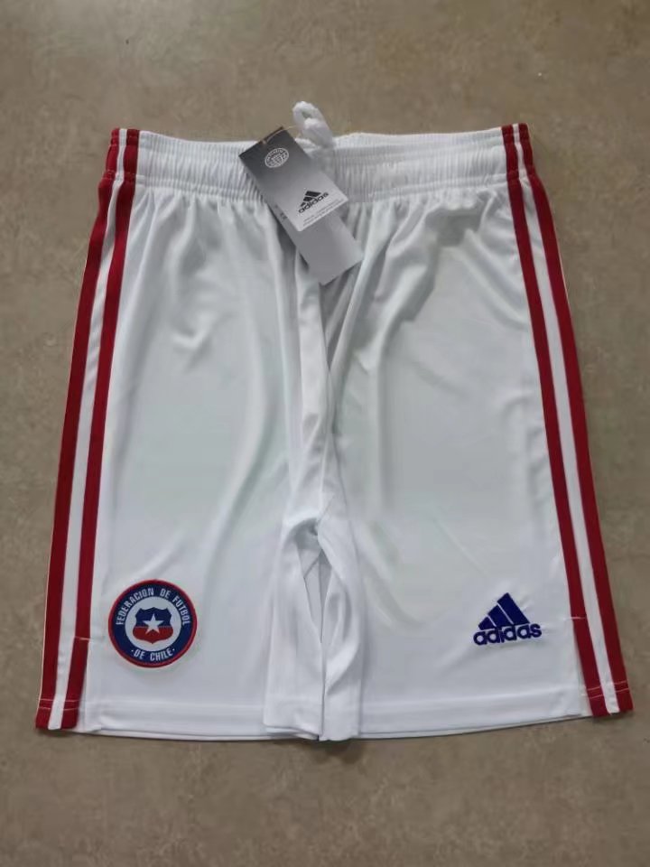 2021/22 Chile Away White Thailand Soccer Shorts-315