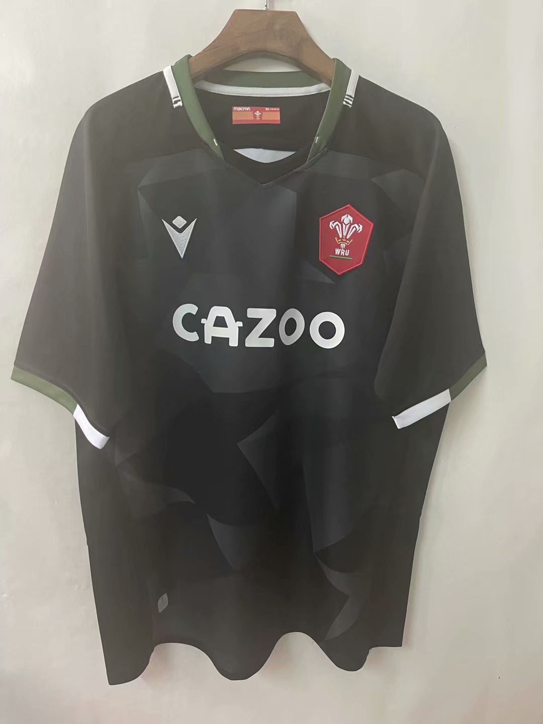 2021/22 Wales Black Thailand Rugby Shirts-805