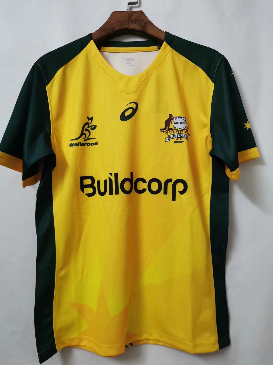 2021/22 Australia Yellow & Green Thailand Rugby Shirts-805